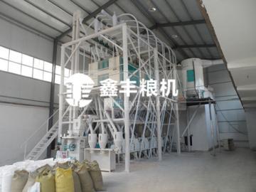 中牟60噸面粉機(jī)安裝案例