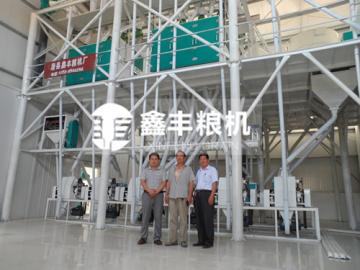 山西50噸面粉機(jī)安裝案例