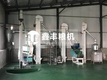 洛陽(yáng)小米加工設(shè)備安裝案例
